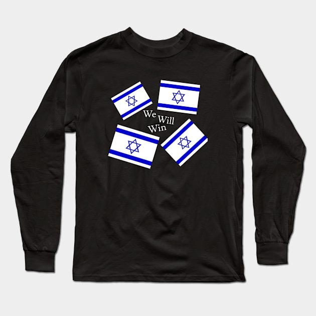 We Will Win Long Sleeve T-Shirt by Jaffe World